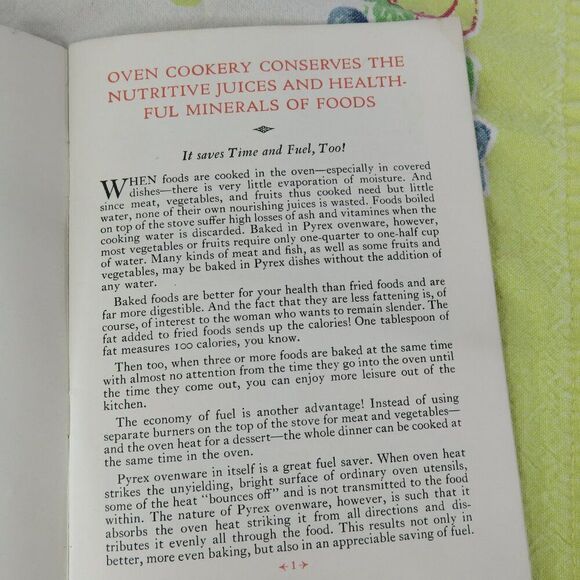 Vintage Pyrex Getting the Most Out of Foods Booklet Product Brochure Recipe - Picture 5 of 10